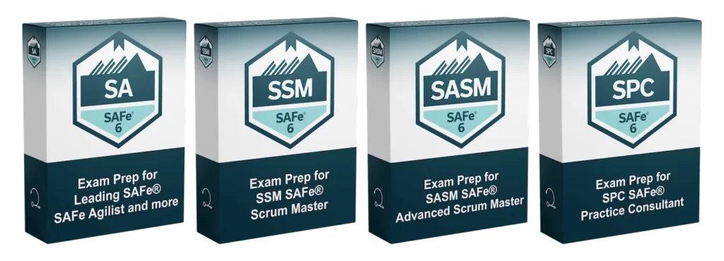 SAFe Exam Bundle (SA, SSM, SASM, SPC)